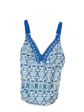 Cabana Life Tankini Top Size M